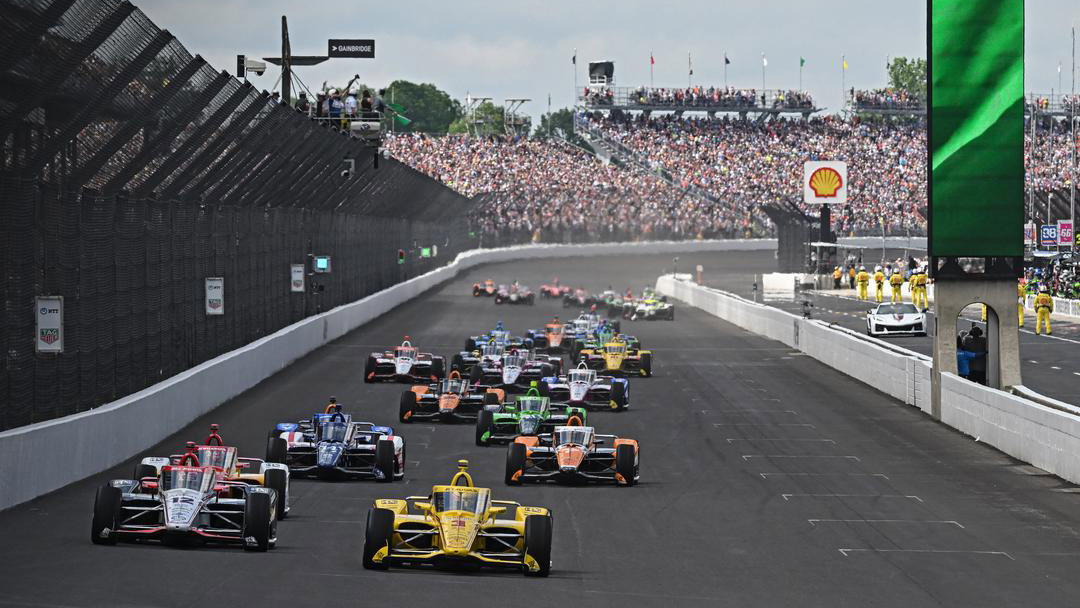2024 Indy 500 race start